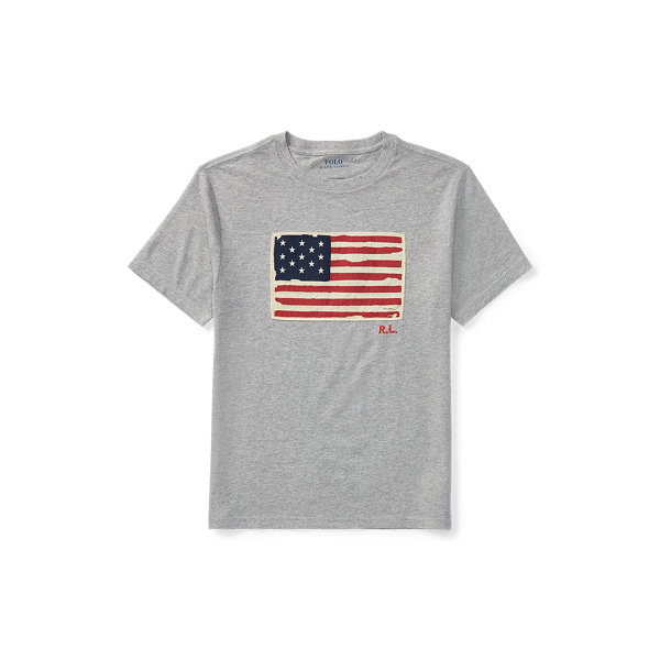 Flag Cotton Jersey Tee