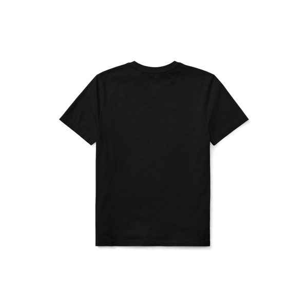 Black polo v neck shirt hotsell