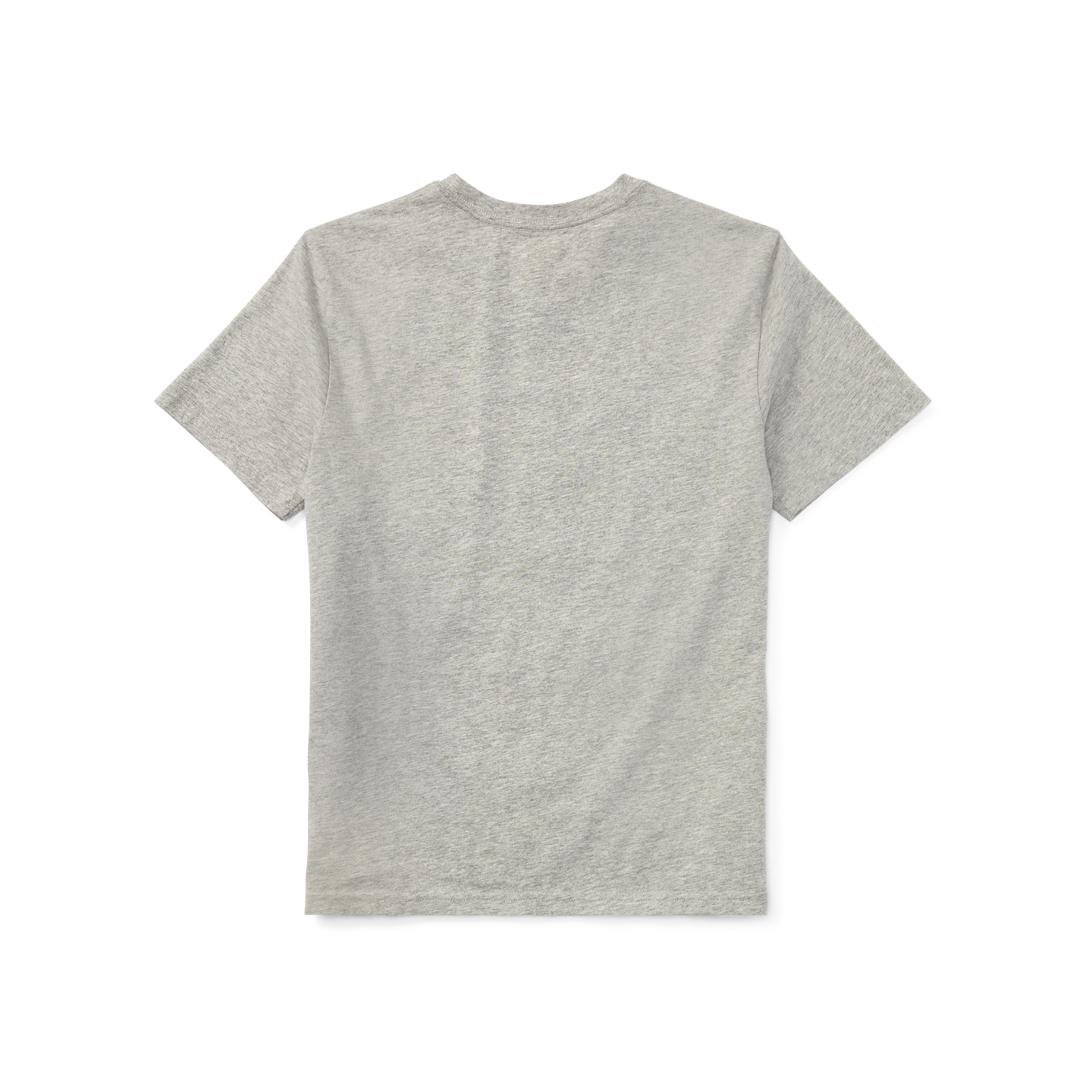 Детская футболка Ralph Lauren Cotton Jersey V-Neck, цвет: Меланжевый — фото 1