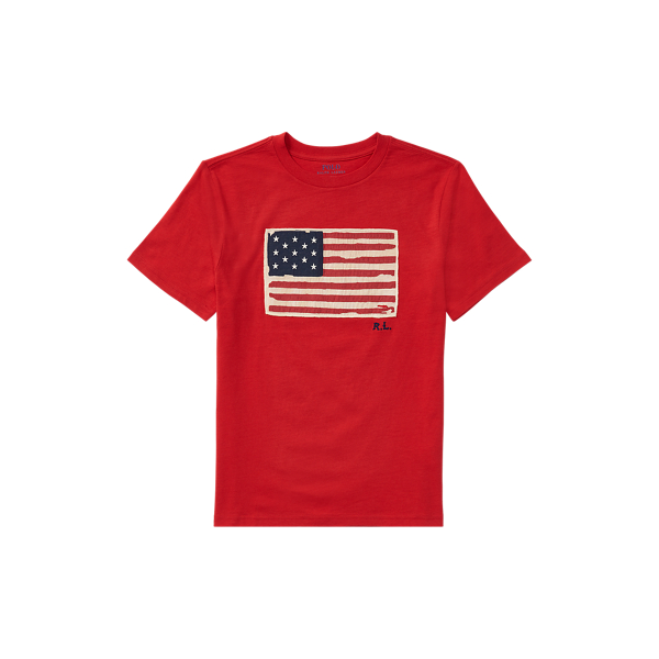 Ralph lauren flag t shirt best sale