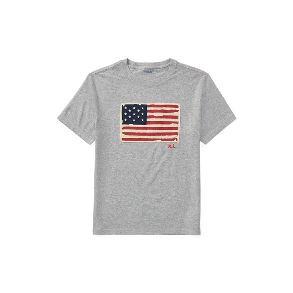 Flag Cotton Jersey Tee