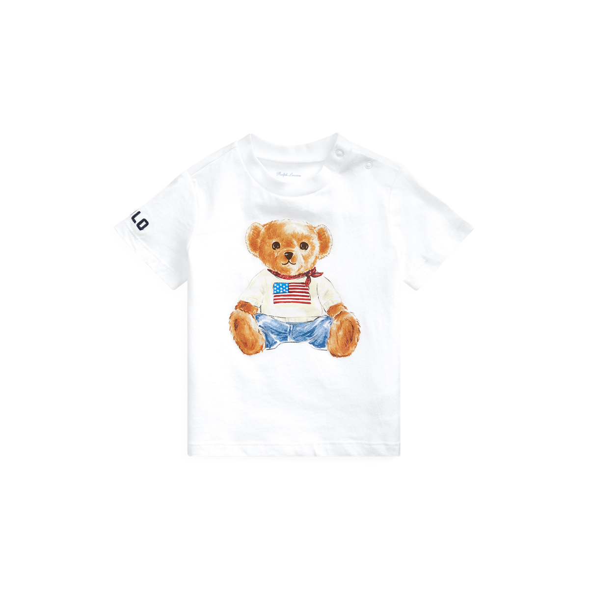 Polo Bear Cotton Jersey Tee | Ralph Lauren
