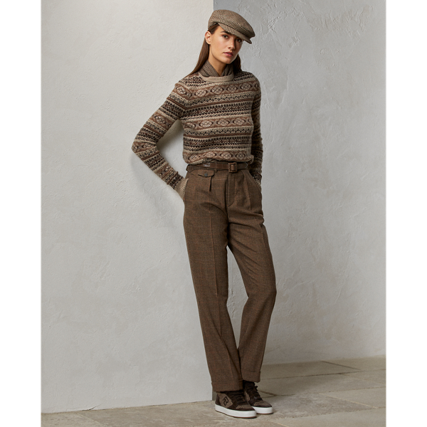 Verzierter Fair-Isle-Kaschmirpullover Ralph Lauren Collection in Fair-Isle-Muster 4