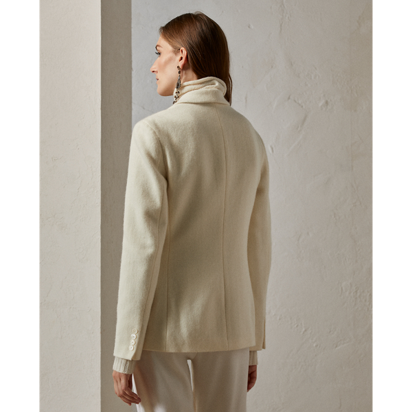 Veste Novina en alpaga et laine Ralph Lauren Collection en Cream 5