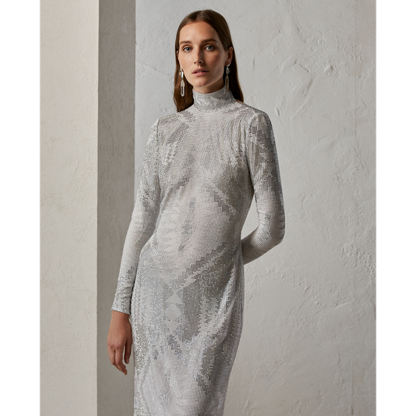 Janison avondjurk met versiering Ralph Lauren Collection in Wit 4