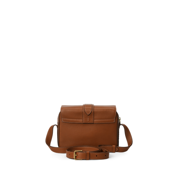 Umh&auml;ngetasche Welington aus Kalbsleder Ralph Lauren Collection in RL-Braun 5