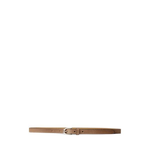 Welington Leather Skinny Belt