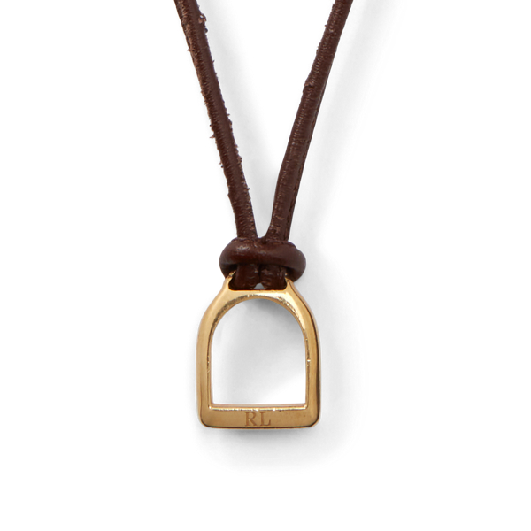 RL Gold Welington Mini-Pendant Necklace Ralph Lauren Collection 2