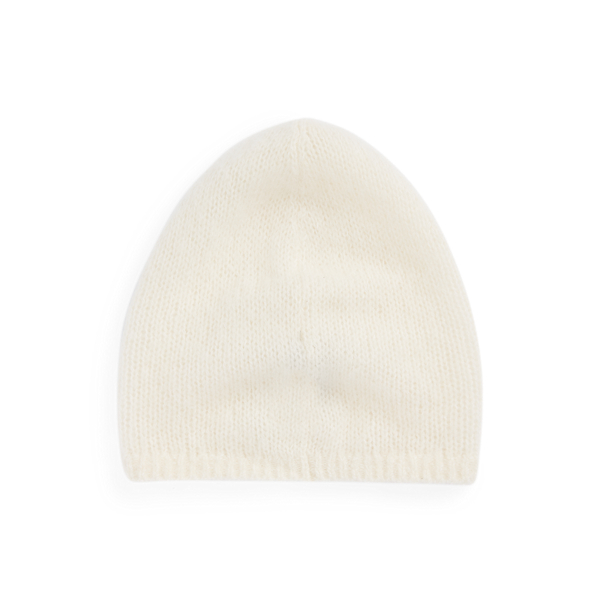 Cream Cashmere-Silk Slouchy Hat Ralph Lauren Collection 2