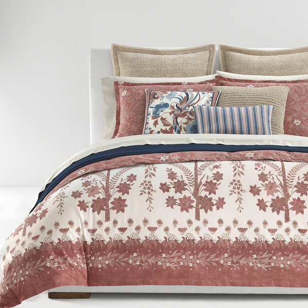 Flax Isla Macrame Throw Pillow Lauren Home 3