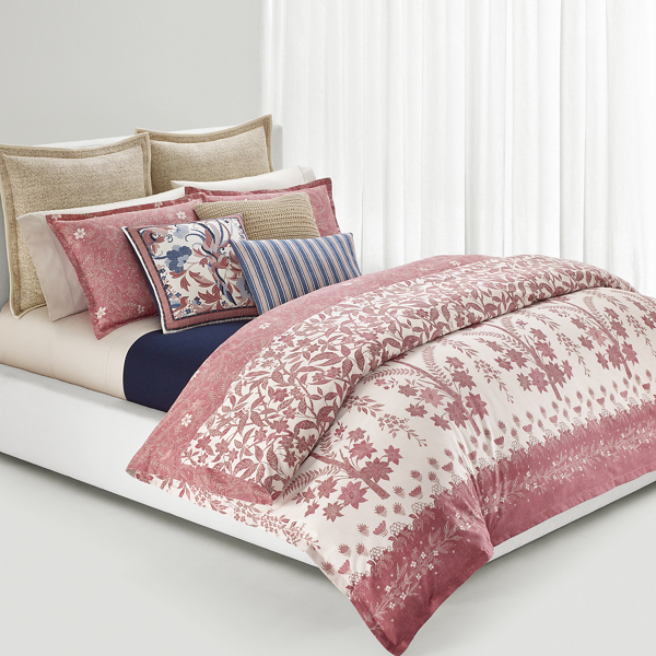 Flax Isla Macrame Throw Pillow Lauren Home 4