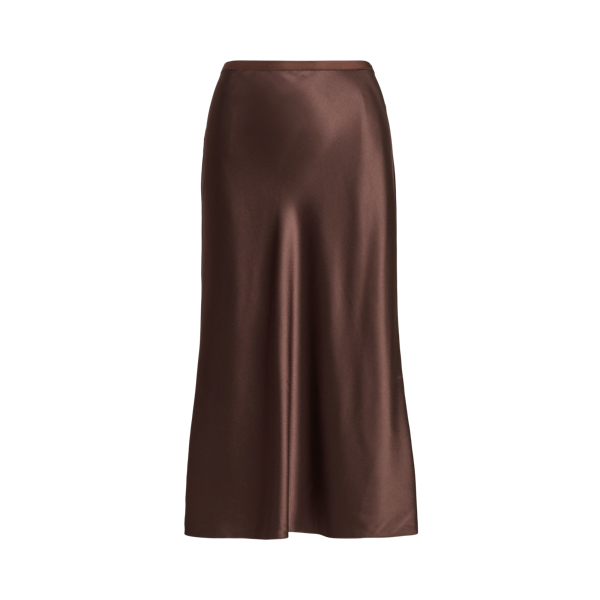 Satin Midi Skirt Polo Ralph Lauren em 1