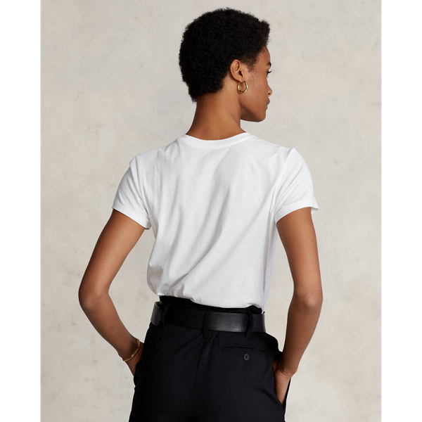 T-Shirt mit Ski Polo Bear Polo Ralph Lauren in Wei&szlig; 5