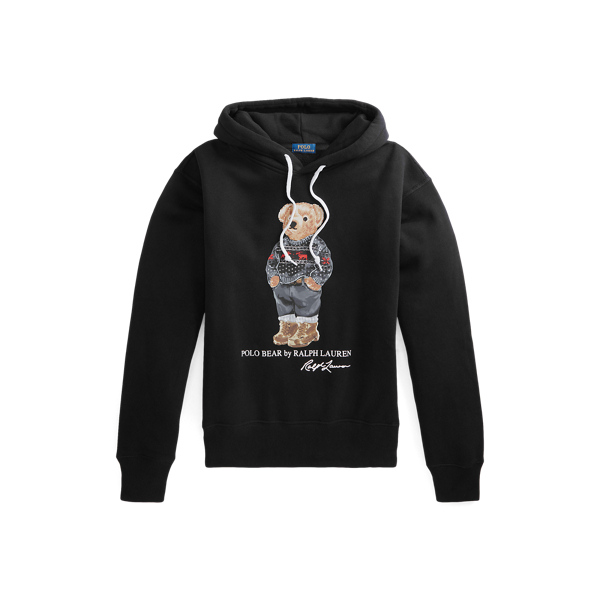 Polo sweatshirt with teddy bear hotsell
