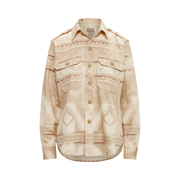 Camisa de sarja Southwestern Polo Ralph Lauren em 1