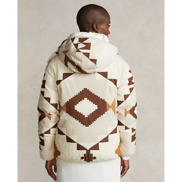 Blanket Oyster Bay Water-Repellent Print Down Coat Polo Ralph Lauren 5