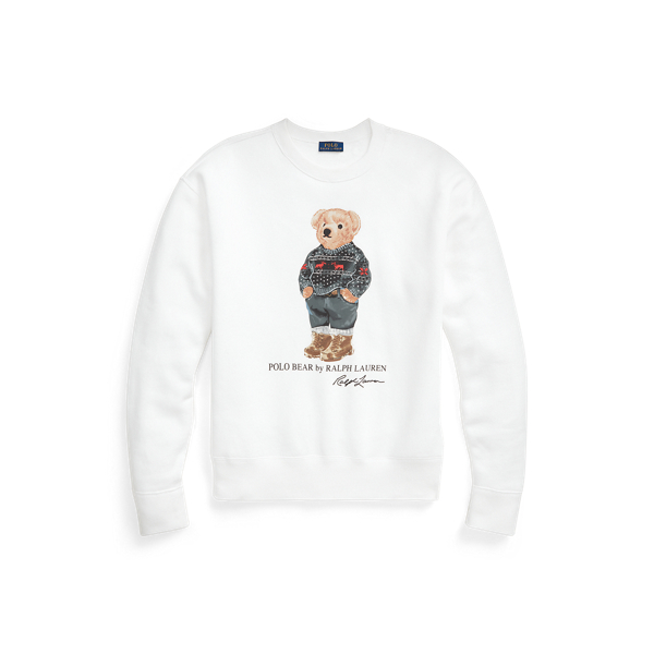 Fleecepullover mit Ski Polo Bear Polo Ralph Lauren in Nevis 2