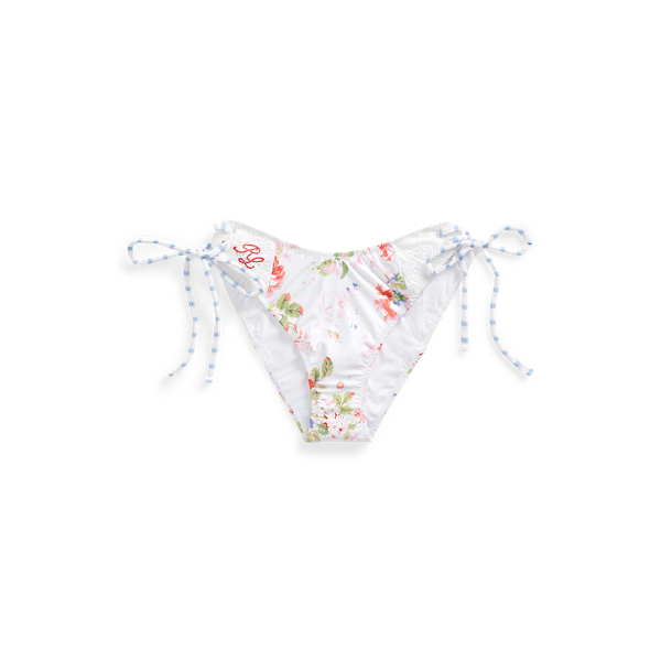 Gebundene Bikinihose mit Blumen Polo Ralph Lauren in Multi 2