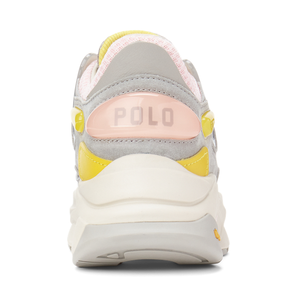 Tech-Sneaker mit Logo Polo Ralph Lauren in GRAU/ROSA 3