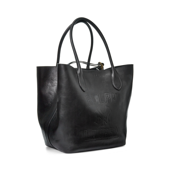 Bolso tote Bellport de los Yankees Polo Ralph Lauren en Negro 3