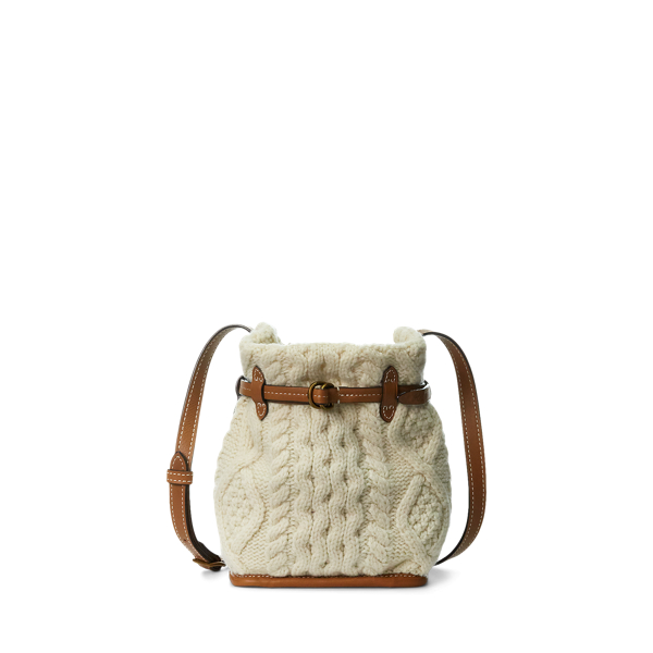 Kabelgebreide Bellport-tas mini