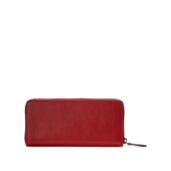 Brieftasche mit Holiday Polo Bear Polo Ralph Lauren in Dunkelrot 2