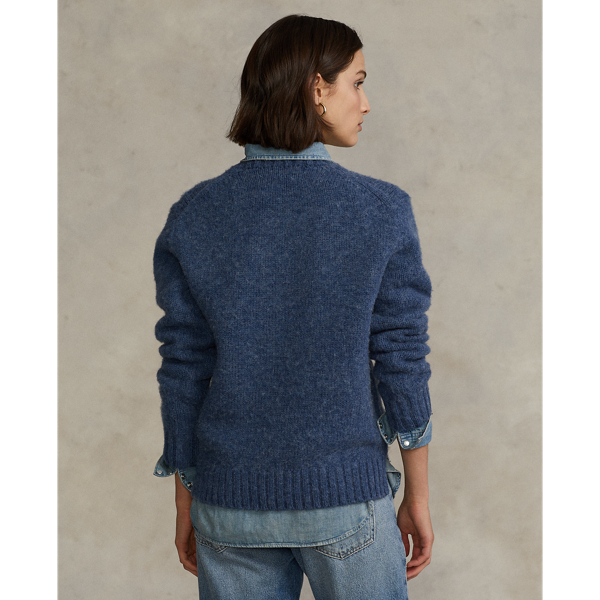 Wollpullover mit Flag Polo Bear Polo Ralph Lauren in Denim 5