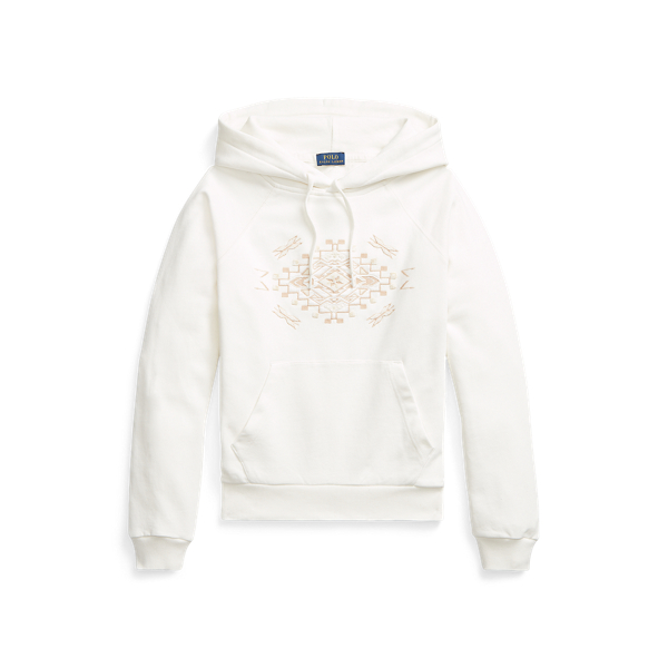 Beaded-Motif French Terry Hoodie Polo Ralph Lauren 1