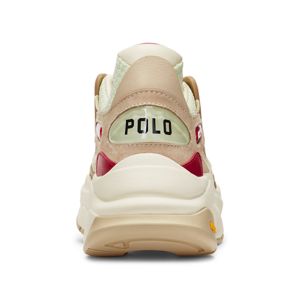 Sand/Mint Green Logo Tech Trainer Polo Ralph Lauren 3