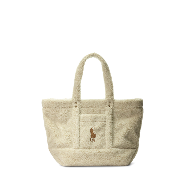 Big Pony Fleece Tote Bag