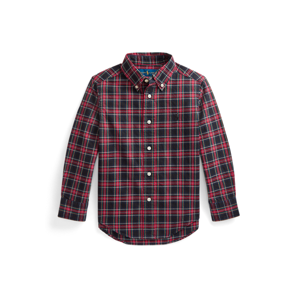 Plaid Cotton Twill Shirt Boys 1.5-6 Years 1