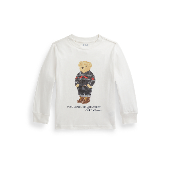 Polo Bear Cotton Long-Sleeve Tee Boys 1.5-6 Years 1