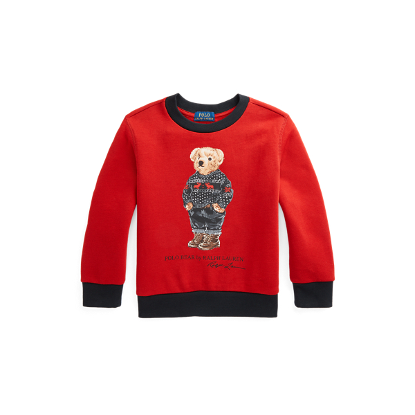 Polo Bear Fleece Sweatshirt Boys 1.5-6 Years 1