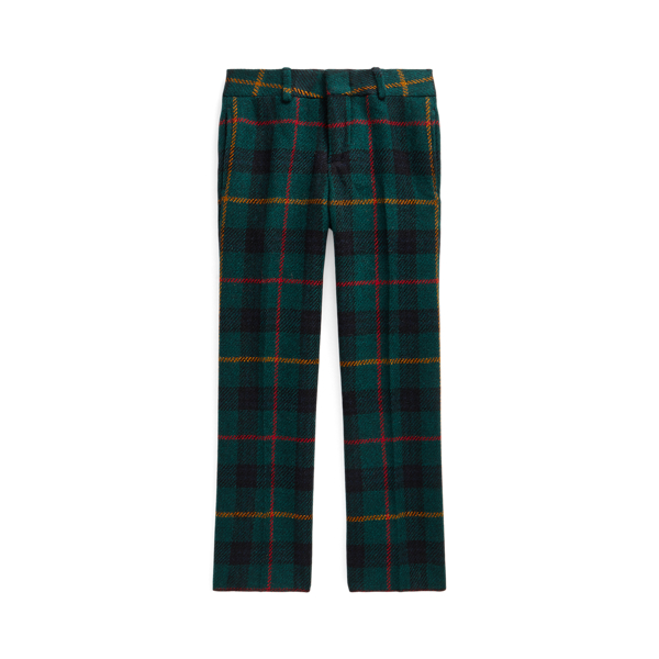 Plaid Wool Suit Trouser Boys 1.5-6 Years 1