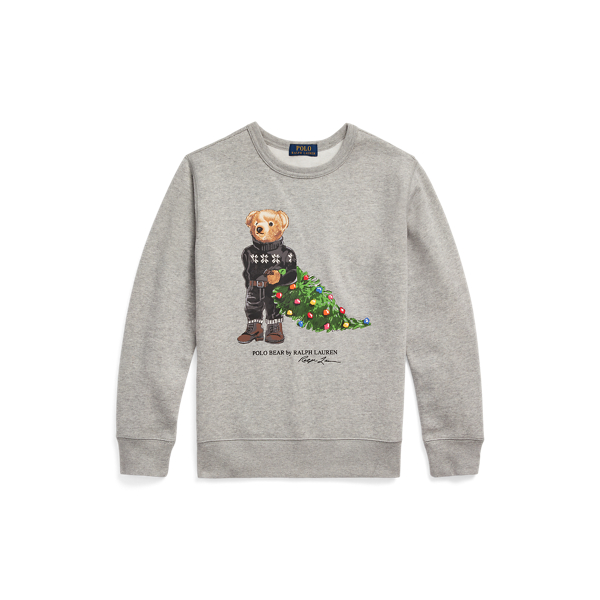 Polo Bear Fleece Sweatshirt Boys 8-20 1