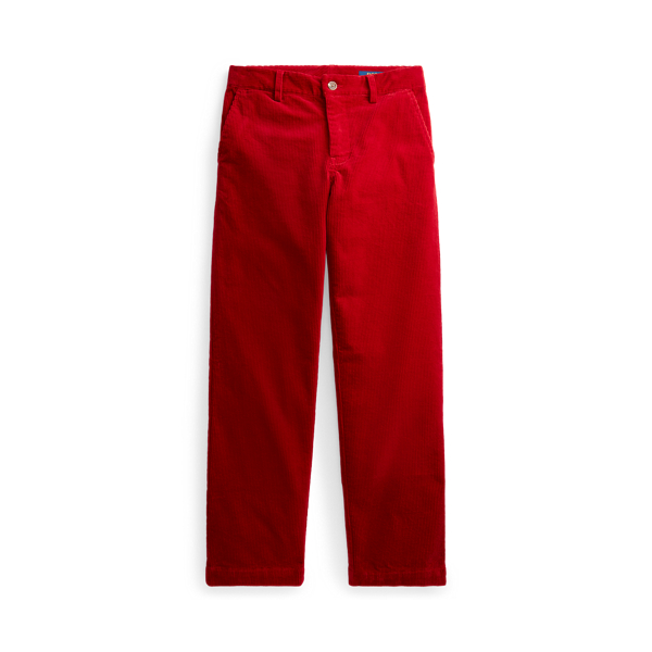 Straight Fit Stretch Corduroy Trouser Boys 6-14 Years 1