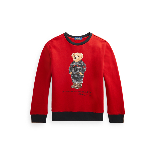Polo Bear Fleece Sweatshirt BOYS 6-14 YEARS 1