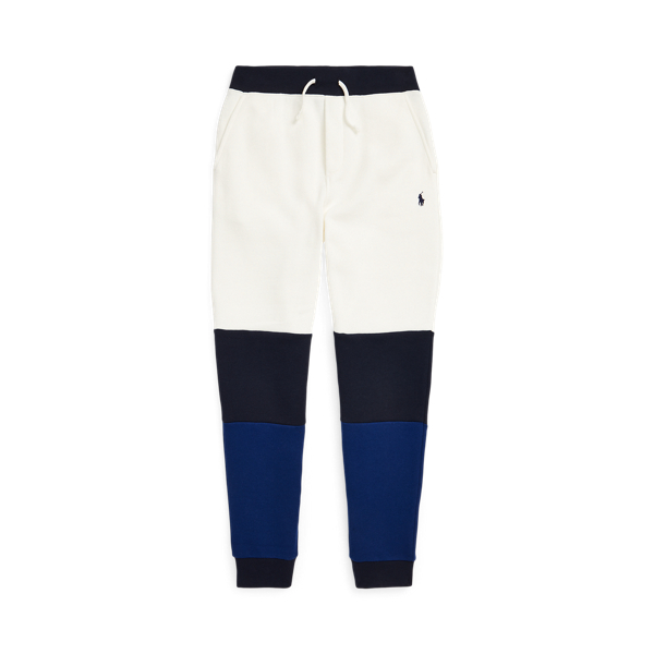 Colour-Blocked Fleece Jogger Trouser Boys 6-14 Years 1