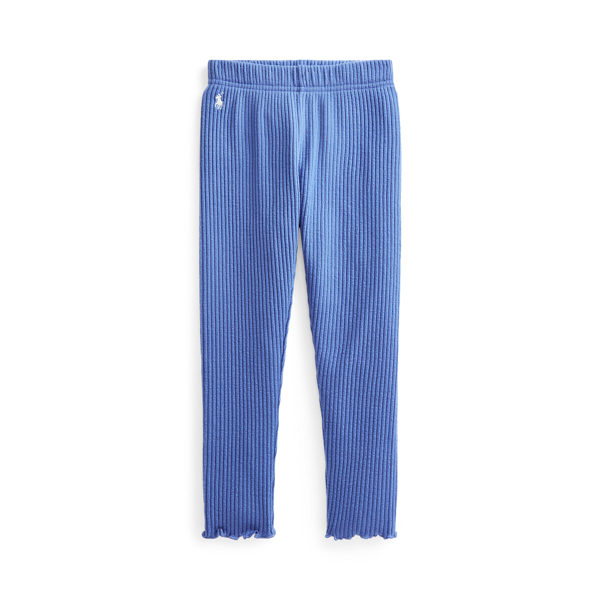 Geribbelde legging met stretch Girls 1.5-6.5 Years in 1
