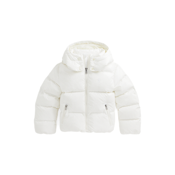Metallic Water-Repellent Down Jacket
