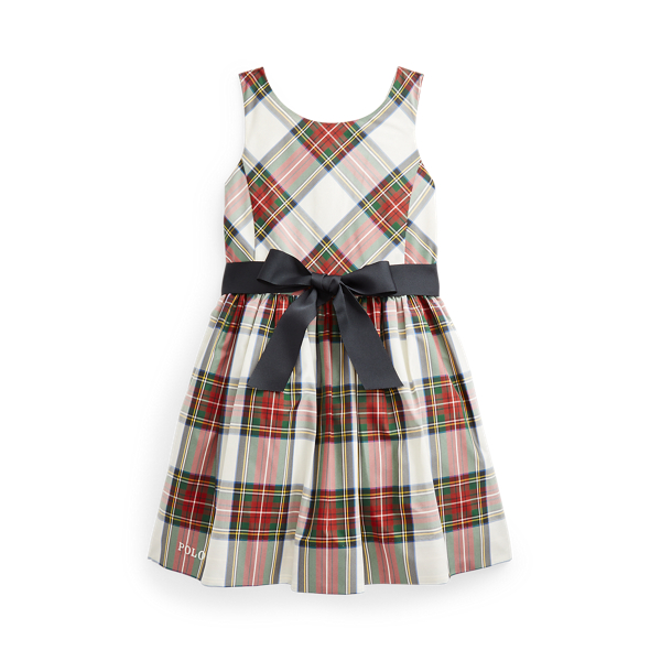 Plaid Fit-and-Flare Dress Girls 1.5-6.5 Years 1
