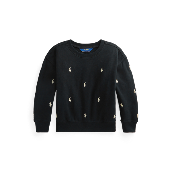Polo Pony Fleece Sweatshirt Girls 1.5-6.5 Years 1