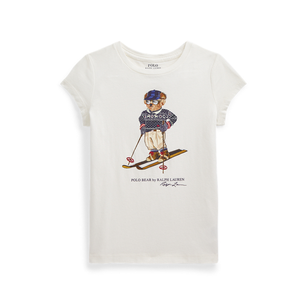 Polo Bear Cotton Jersey Tee Girls 1.5-6.5 Years 1