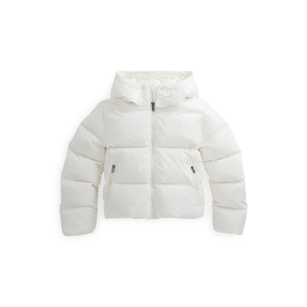 Metallic Water-Repellent Down Jacket