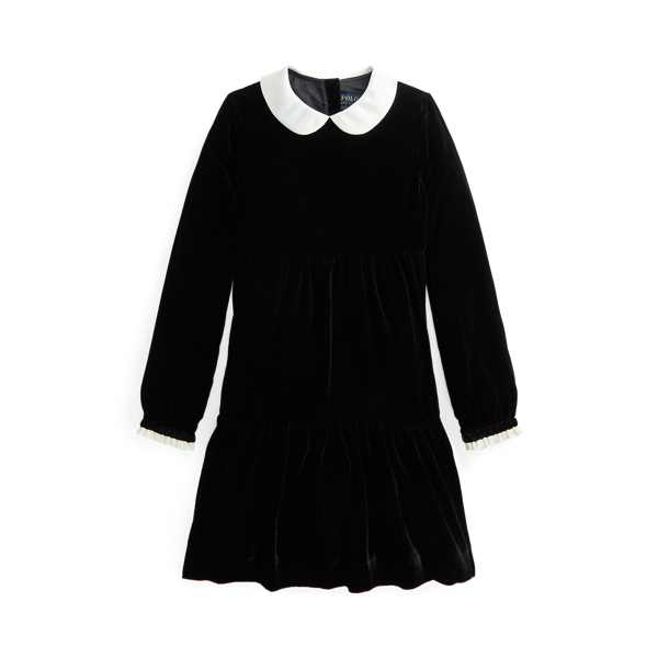 Ralph Lauren Girls popular Cotton Velvet Dress