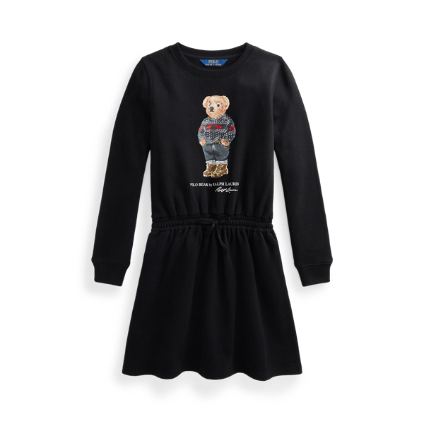 Polo Bear Fleece Dress Girls 7-14 Years 1