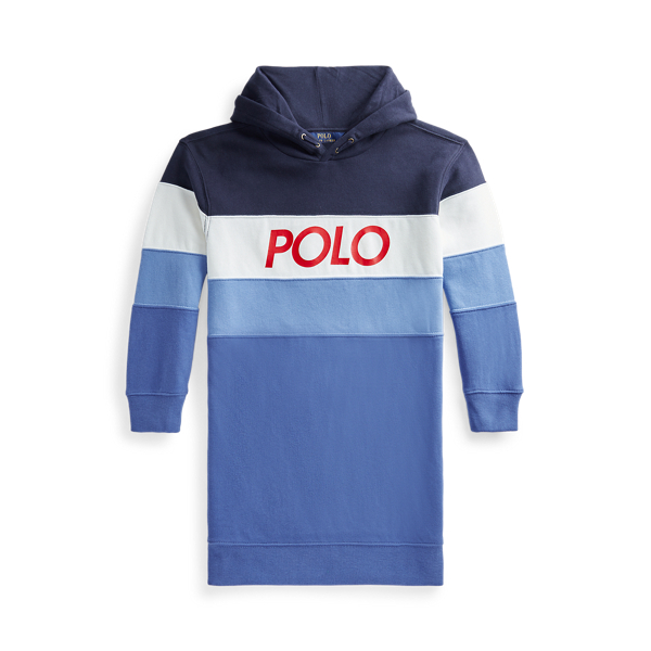 Logo Fleece Hoodie Dress