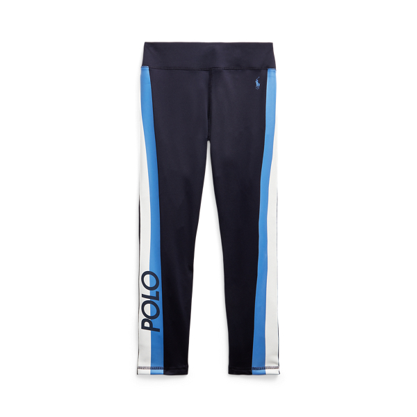 Leggings de punto el&aacute;stico con logotipo