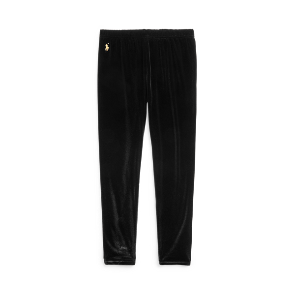 Stretch Velour Legging Girls 7-14 Years 1
