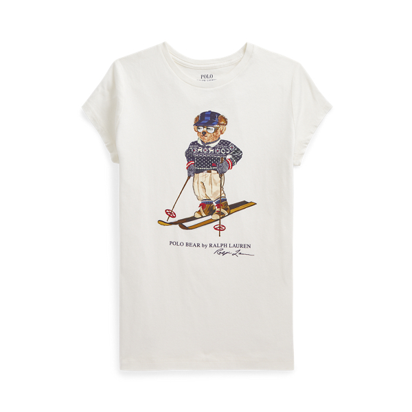 Polo Bear Cotton Jersey Tee